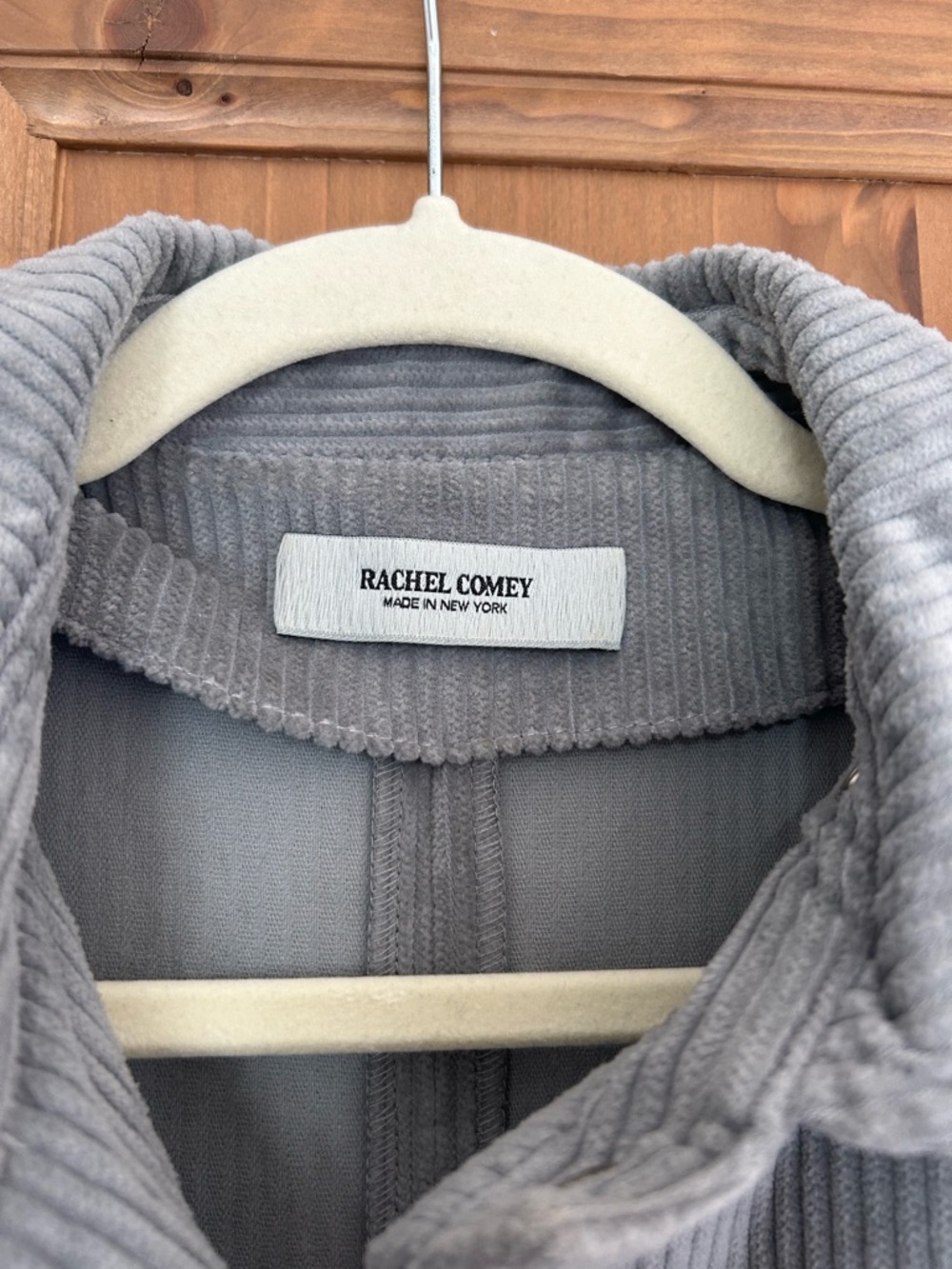 Rachel Comey Gray Marcelino Maxi Shirt Dress - Picture 7 of 8